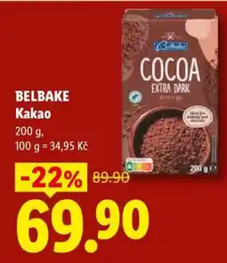 Lidl BELBAKE KAKAO nabídka