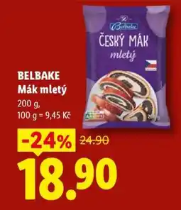 Lidl BELBAKE MÁK MLETÝ nabídka