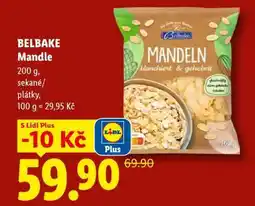 Lidl BELBAKE Mandle nabídka