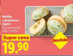 Lidl Kobliha s pistáciovou náplní nabídka