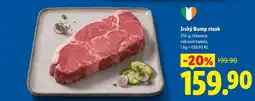 Lidl IRSKÝ RUMP STEAK nabídka