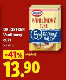 Lidl Dr. Oetker Vanilínový cukr nabídka