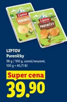 Lidl Liptov Pareničky nabídka