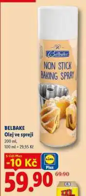 Lidl BELBAKE Olej ve spreji nabídka