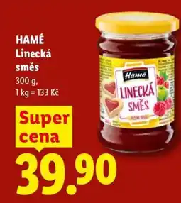 Lidl Hamé linecká směs nabídka