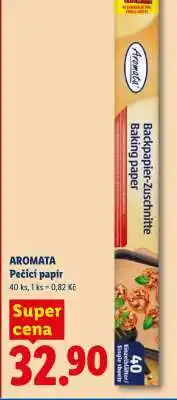Lidl AROMATA Pečicí papír nabídka