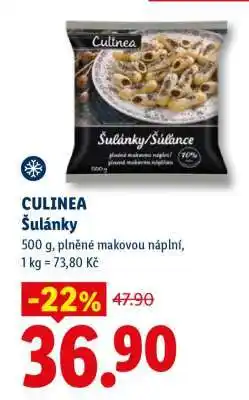 Lidl CULINEA ŠULÁNKY nabídka