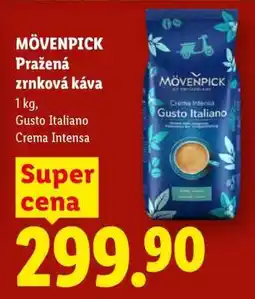 Lidl MÖVENPICK PRAŽENÁ ZRNKOVÁ KÁVA nabídka