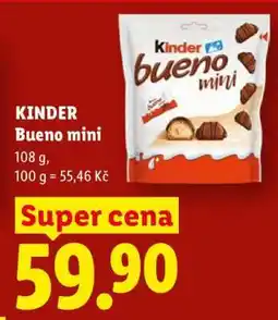 Lidl Kinder Bueno Mini nabídka