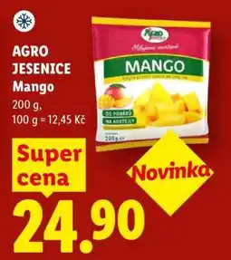 Lidl AGRO JESENICE Mango nabídka