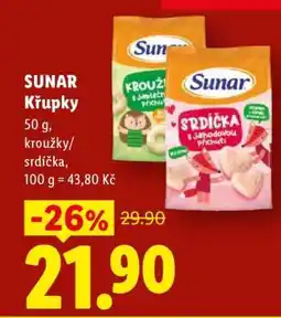Lidl Sunar křupky nabídka