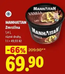 Lidl MANHATTAN Zmrzlina nabídka