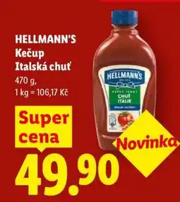 Lidl HELLMANN'S Kečup Italská chuť nabídka