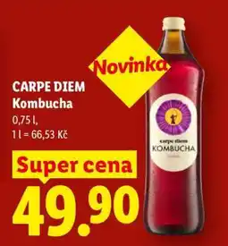 Lidl Carpe Diem Kombucha nabídka