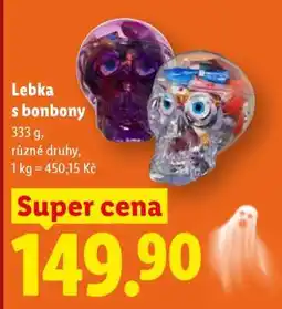 Lidl Lebka s bonbony nabídka