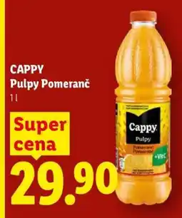 Lidl CAPPY PULPY POMERANČ nabídka
