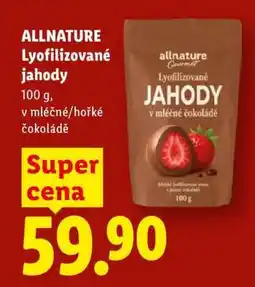 Lidl ALLNATURE Lyofilizované jahody nabídka