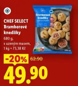 Lidl CHEF SELECT Bramborové knedlíky nabídka