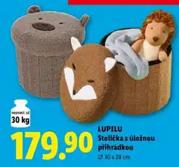 Lidl LUPILU Stolička s úložnou přihrádkou nabídka
