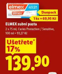 Lidl Elmex zubní pasta nabídka