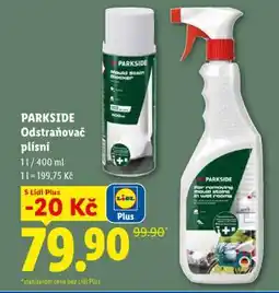 Lidl PARKSIDE Odstraňovač plísní nabídka