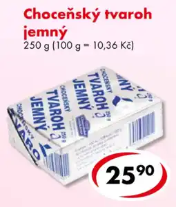 CBA Choceňský tvaroh jemný nabídka