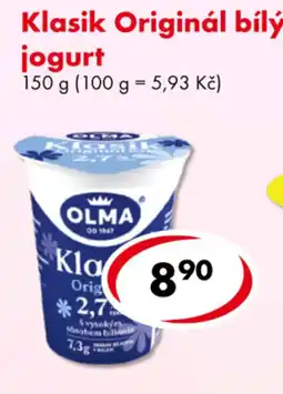 CBA Olma klasik originál bílý jogurt nabídka