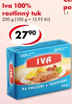 CBA Iva rostlinny tuk nabídka