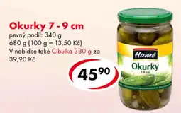 CBA Hame Okurky nabídka
