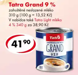 CBA Tatra Grand 9 % nabídka