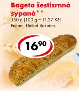 CBA Penam bageta šestizrná sypaná nabídka