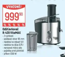 Globus Odšťavňovač r-439 vitamax nabídka
