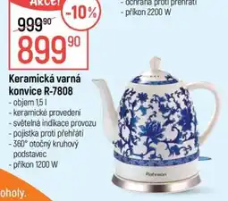 Globus Rohinson keramická varná konvice R-7808 nabídka