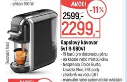 Globus Kapslový kávovar 5v1 R-98041 nabídka
