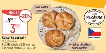 Pekárna kaiserka cereální