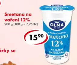 CBA Olma smetana na vaření 12% nabídka