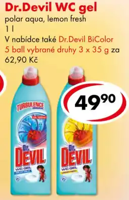 CBA Dr. Devil WC gel nabídka