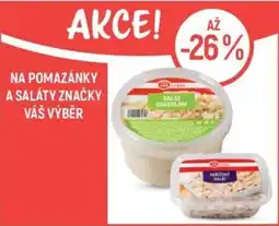 Globus Výběr pomazánky a salátů nabídka