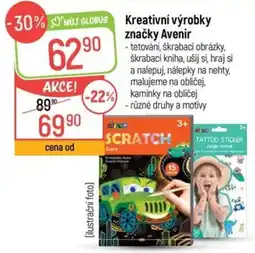 Globus Avenir kreativní výrobky nabídka