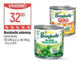 Globus Bonduelle zelenina nabídka
