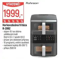 Globus Rohnson horkovzdušná fritéza R-2892 nabídka