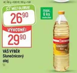 Globus Vitam Slunečnicový olej nabídka