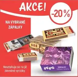 Globus Pépo zápalky nabídka