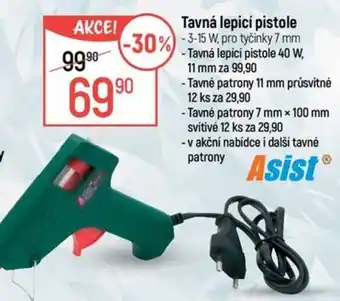 Globus Asist tavná lepicí pistole nabídka