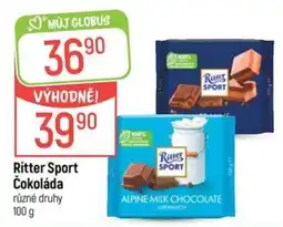 Globus Ritter Sport Čokoláda nabídka