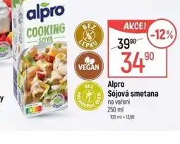 Globus Alpro Sójová smetana na vaření nabídka