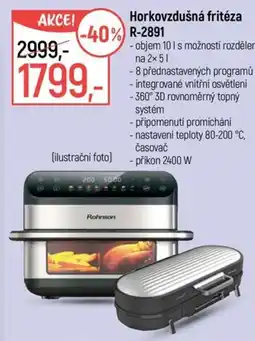 Globus Rohinson horkovzdušná fritéza R-2891 nabídka