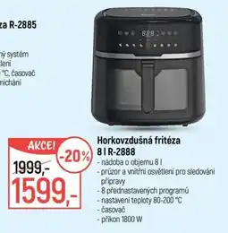 Globus Horkovzdušná fritéza 8 l R-2888 nabídka