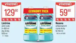 Globus Listerine ústní voda nabídka