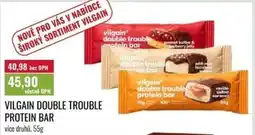 Ratio Vilgain double trouble protein bar nabídka